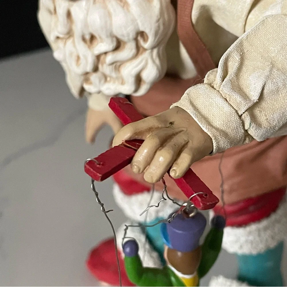 Marionette Santa - Clothtique Possible Dreams by Dept 56